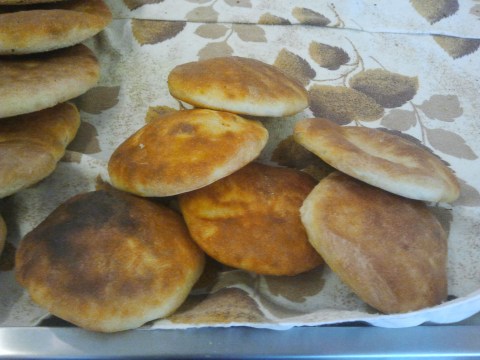 Leila's rolls Bread rolls fresh from the oven