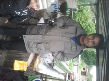 Abul Kalam in his Garden House