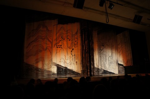 Forest tapestry at Fittja School